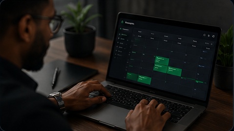 Managing bookings and working hours